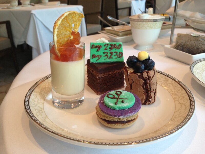 Desserts on a Plate — White
