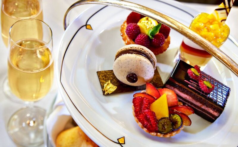 Desserts on Tiered Tray