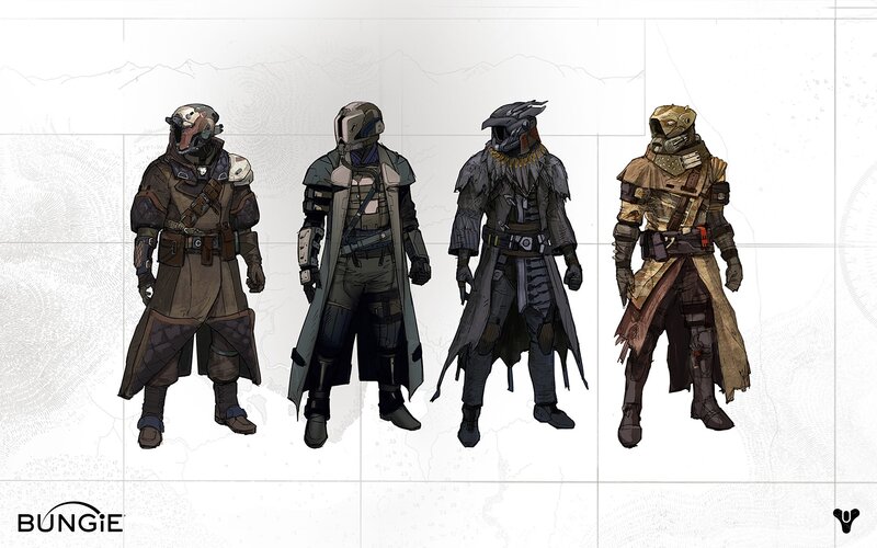 Destiny character concept art