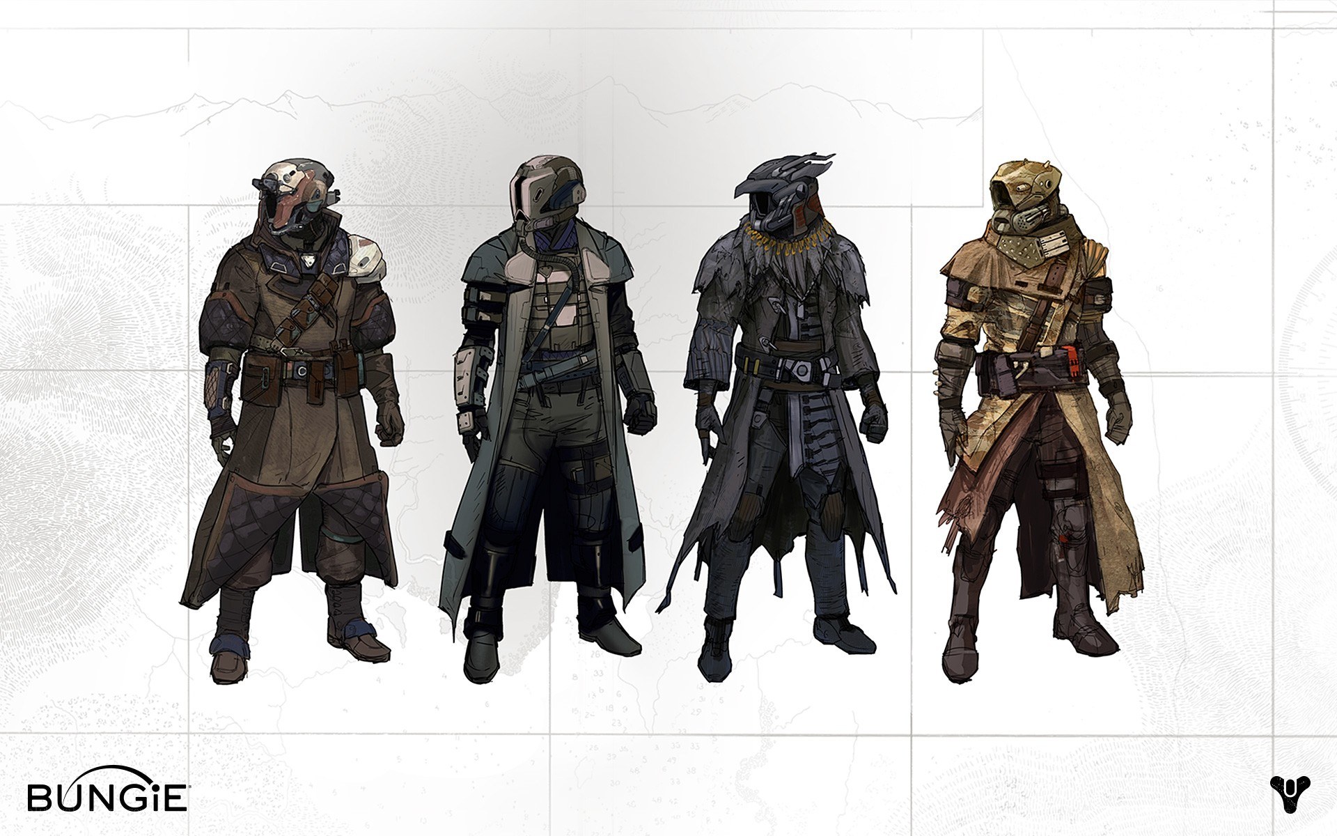 Destiny character concept art