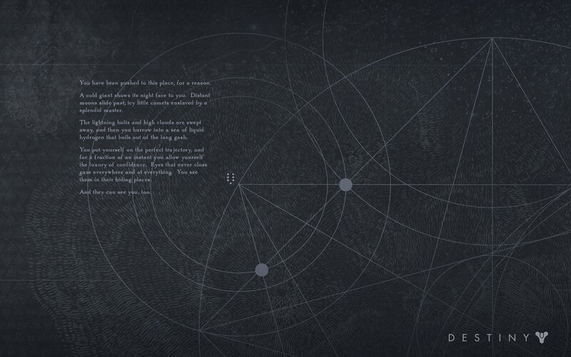 Destiny game loading screen