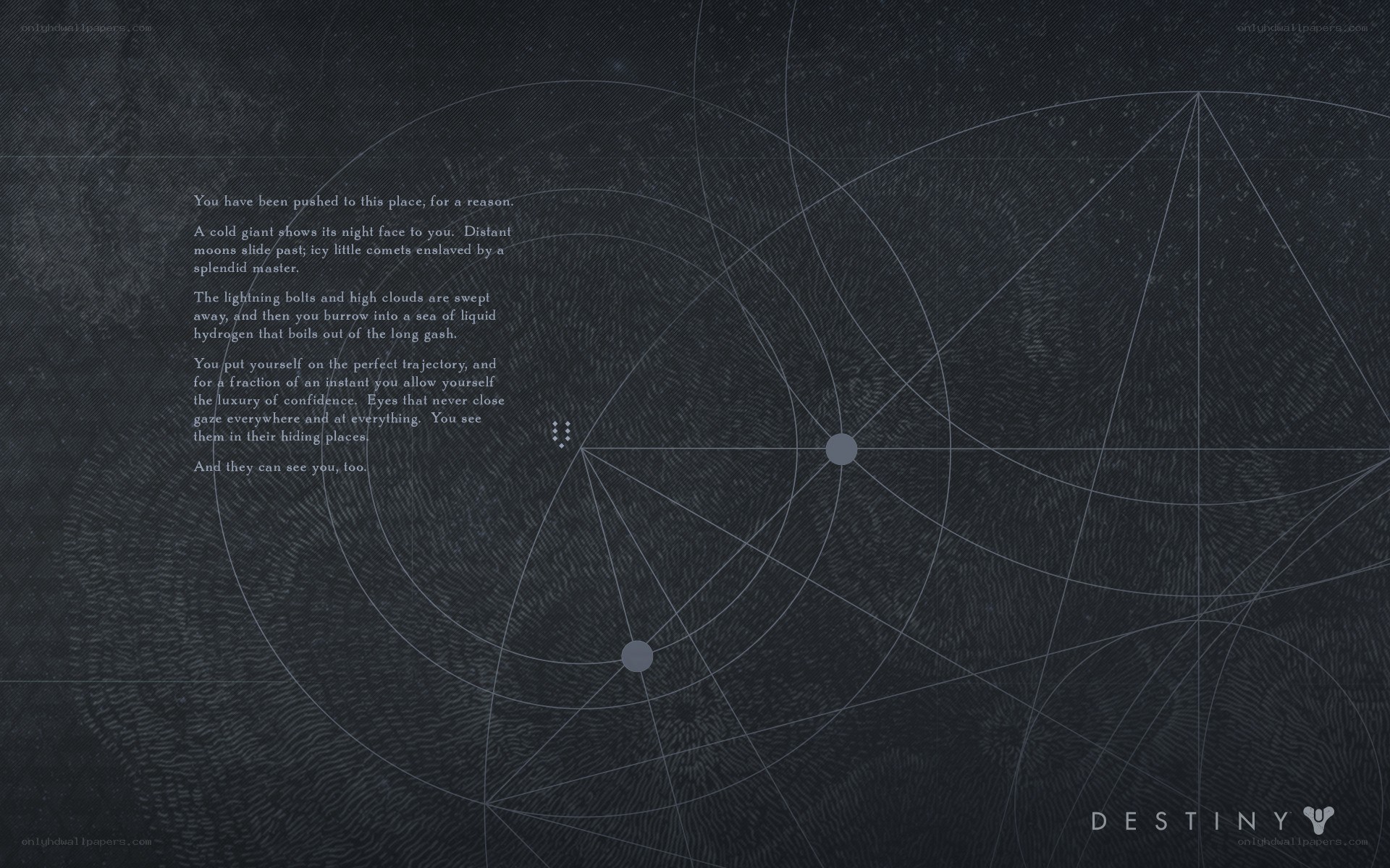 Destiny game loading screen