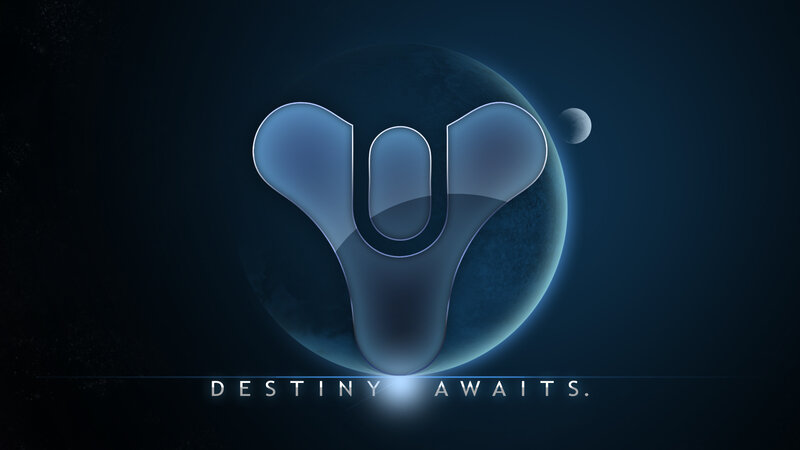 Destiny Logo on Planet