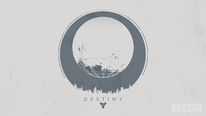 Destiny Logo with Cityscape