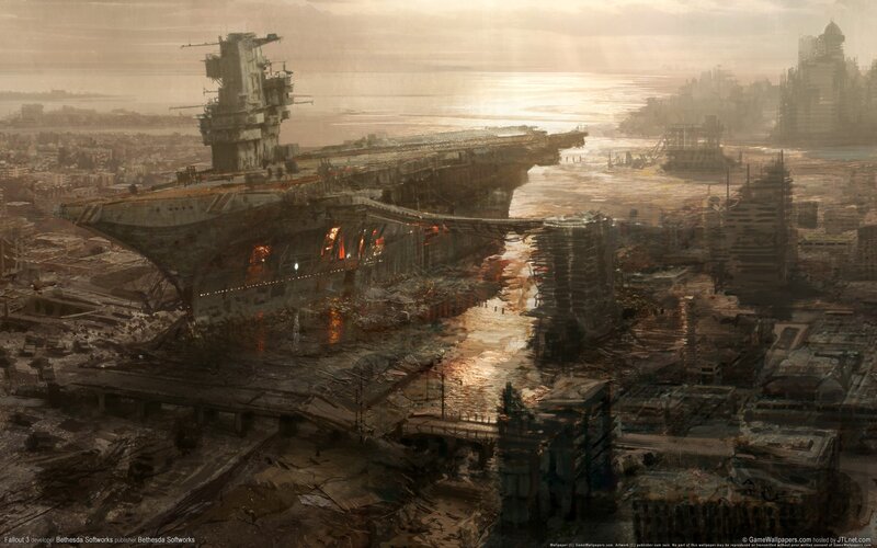 Destroyed Aircraft Carrier
