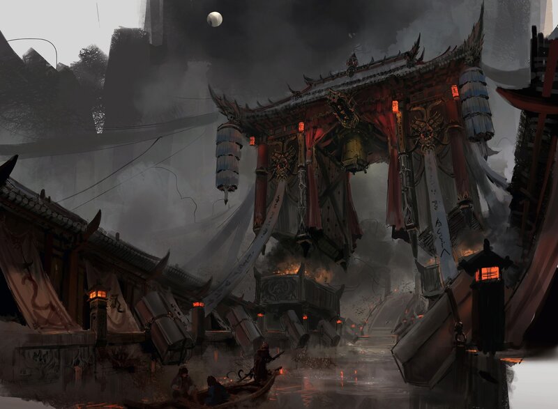 Destroyed Temple Gate