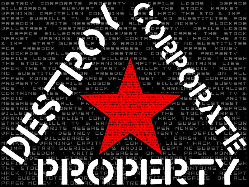 Destruction of corporate property