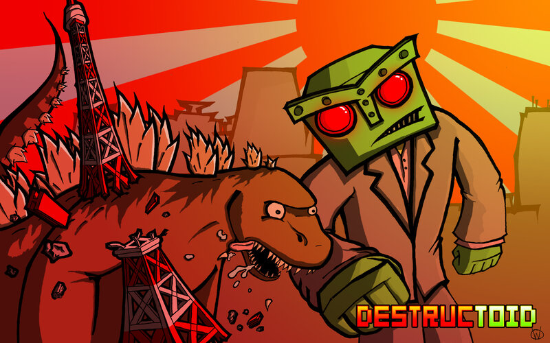 Destructoid monster art