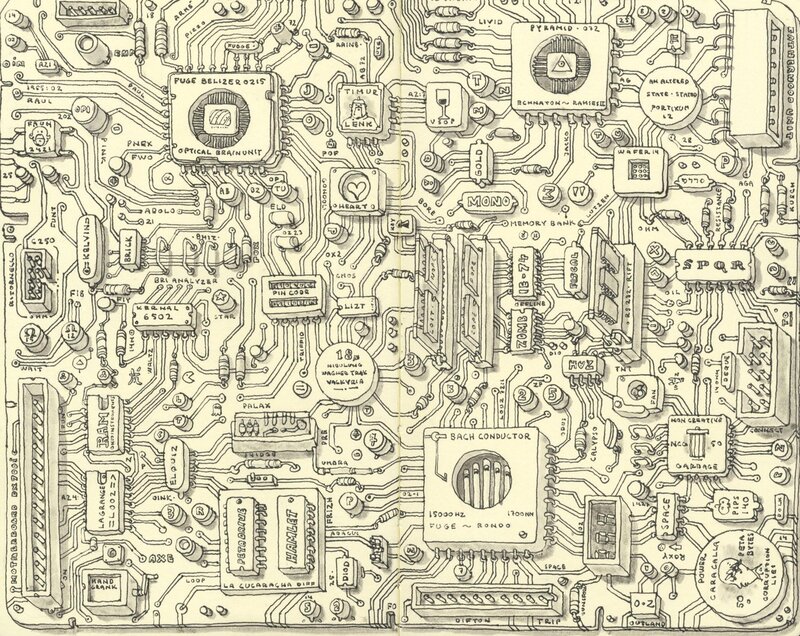 Detailed Circuit Board