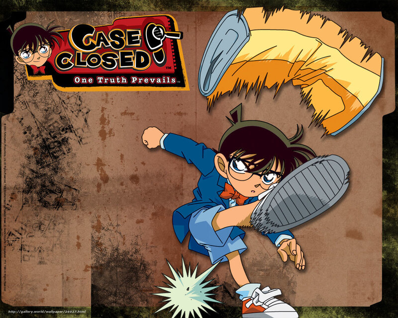 Detective Conan action scene