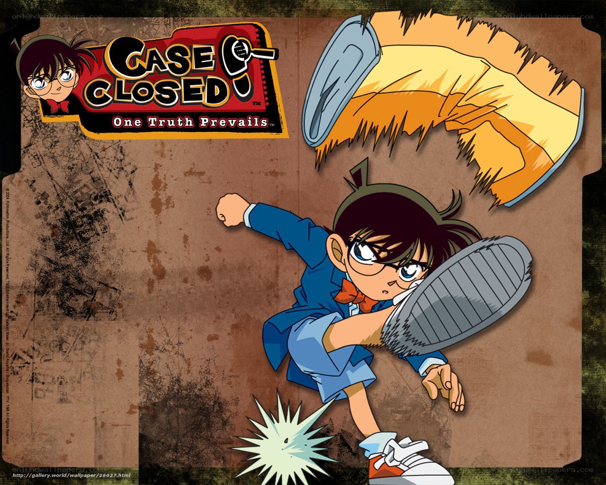 Detective Conan action scene
