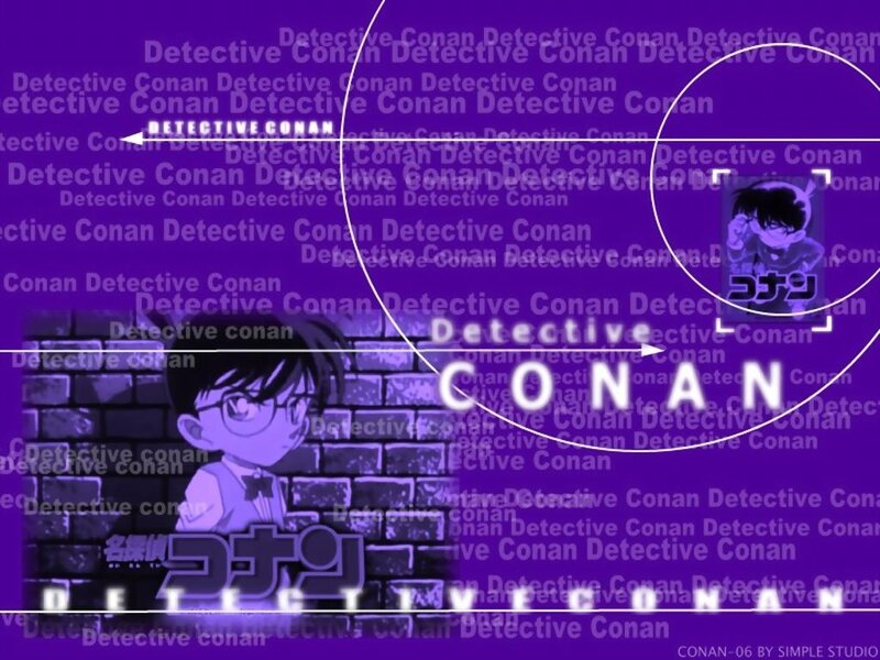 Detective Conan Character — Purple