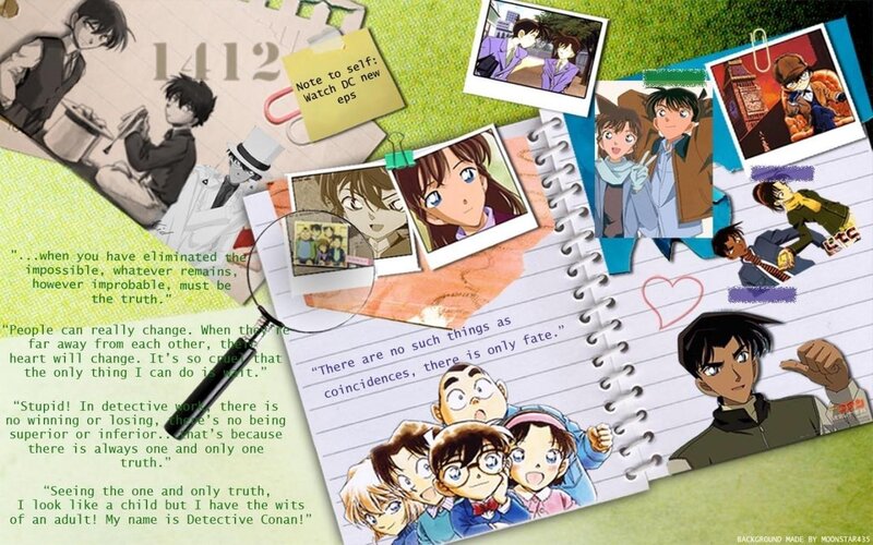 Detective Conan collage