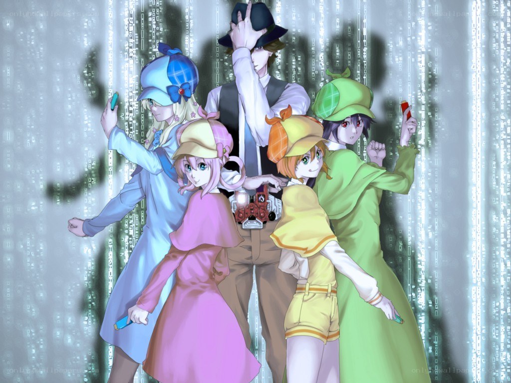 Detective-themed anime characters