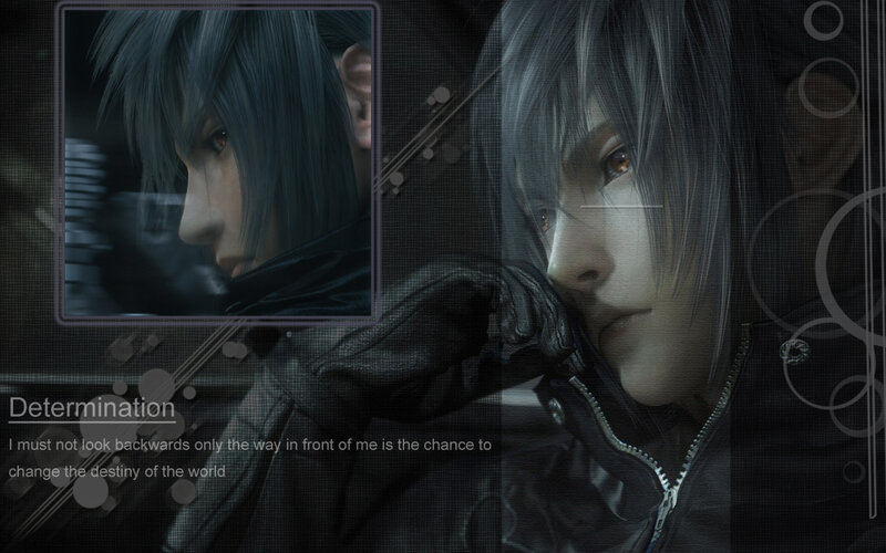 Determination character screen
