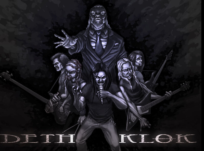 Dethklok band illustration