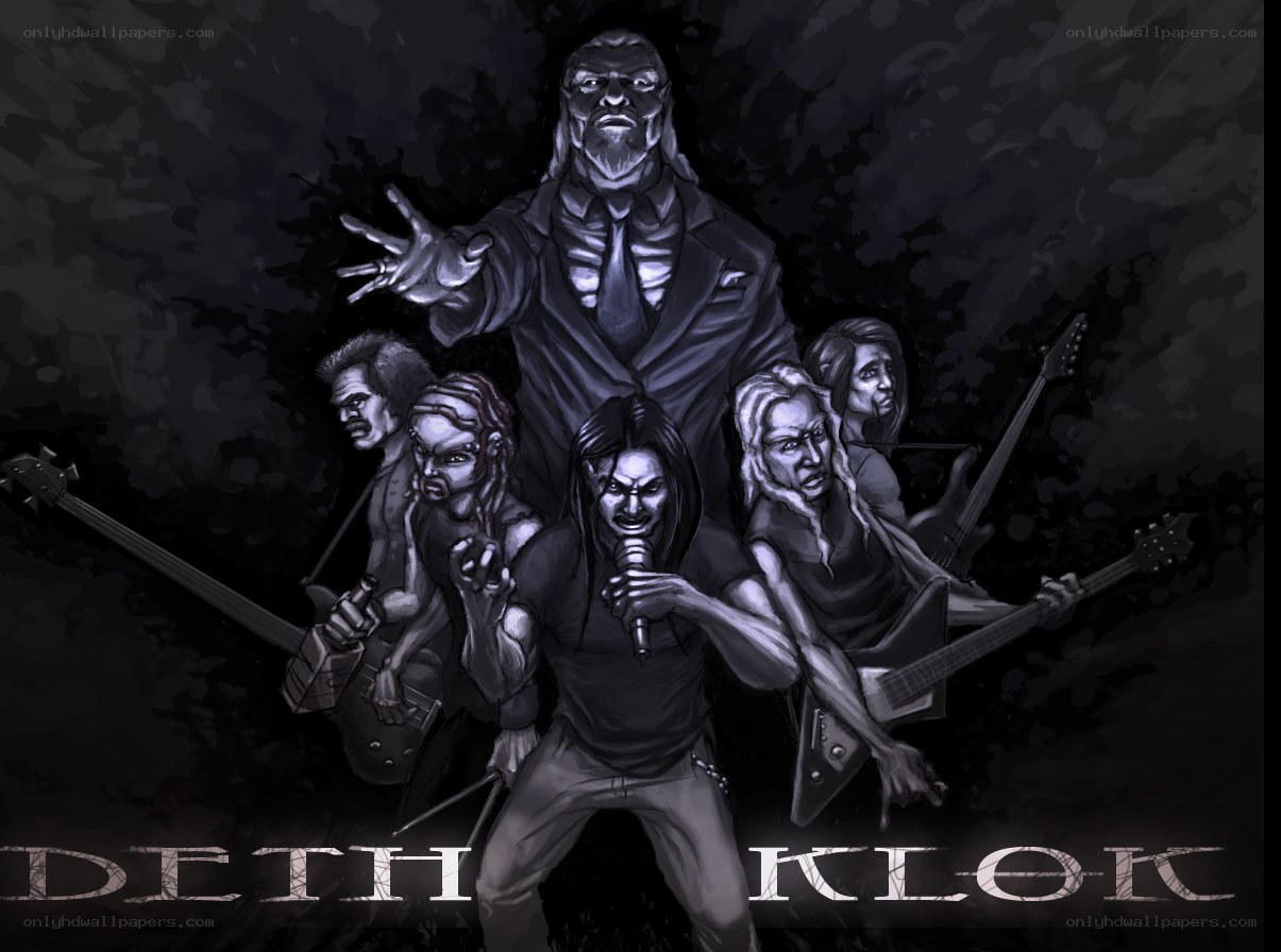 Dethklok band illustration