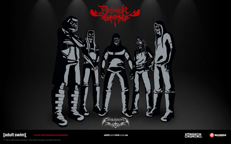 Dethklok band illustration
