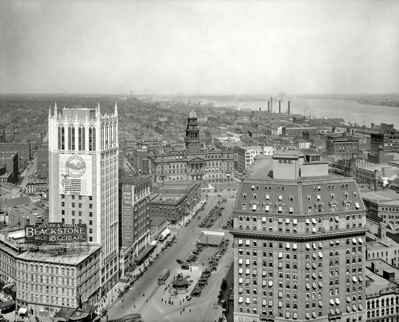 Detroit Cityscape