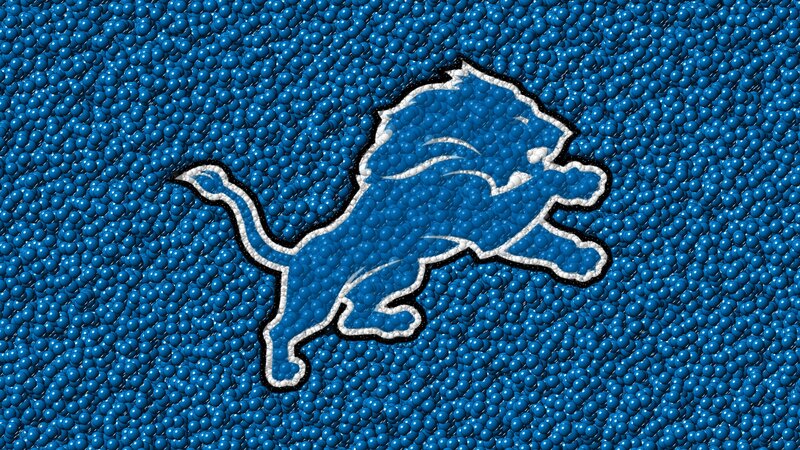 Detroit Lions Logo — Blue, Bold