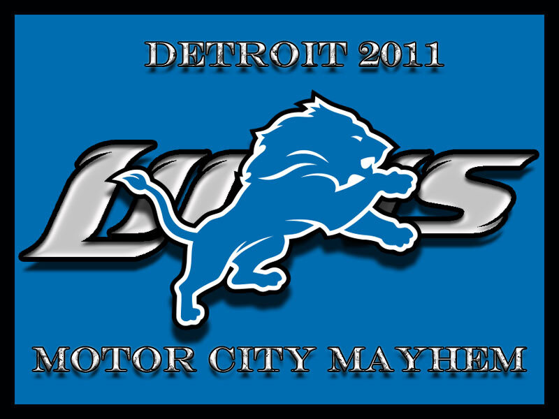 Detroit Lions Logo — Blue