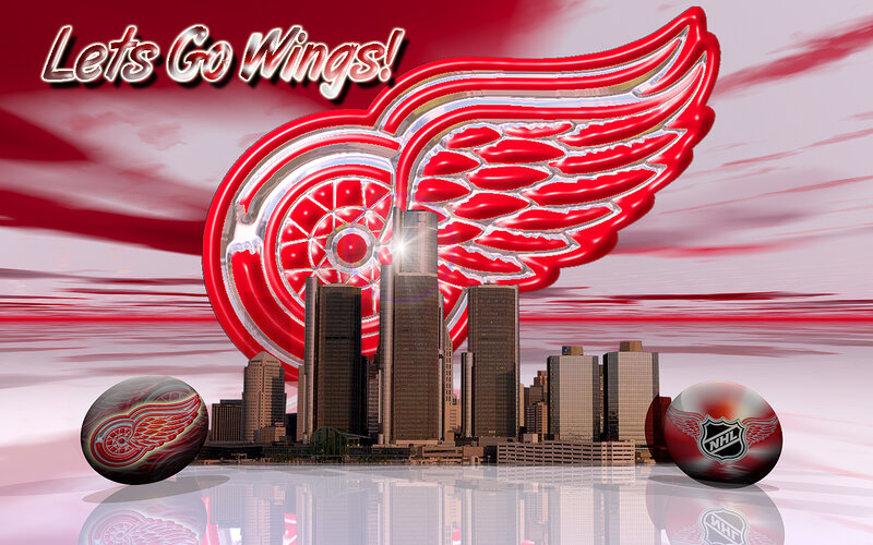 Detroit Red Wings fan art