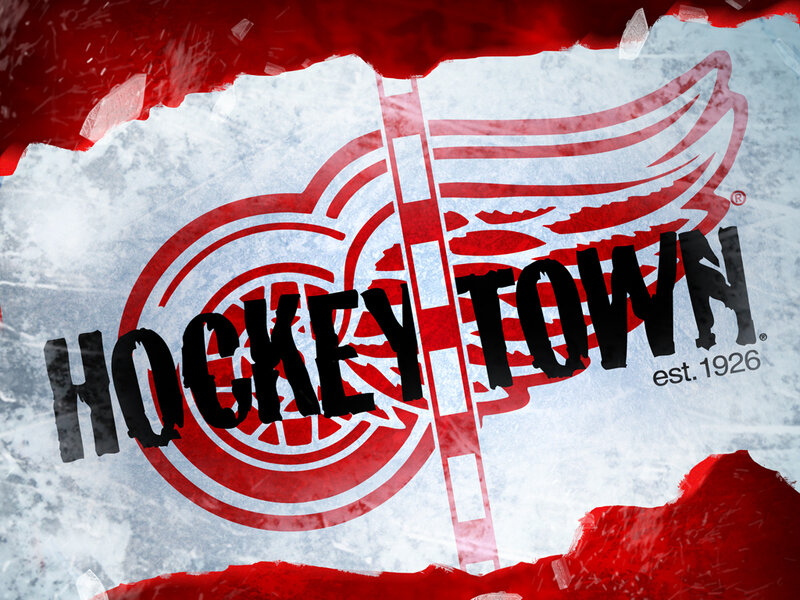 Detroit Red Wings Logo — Bold, Digital Art