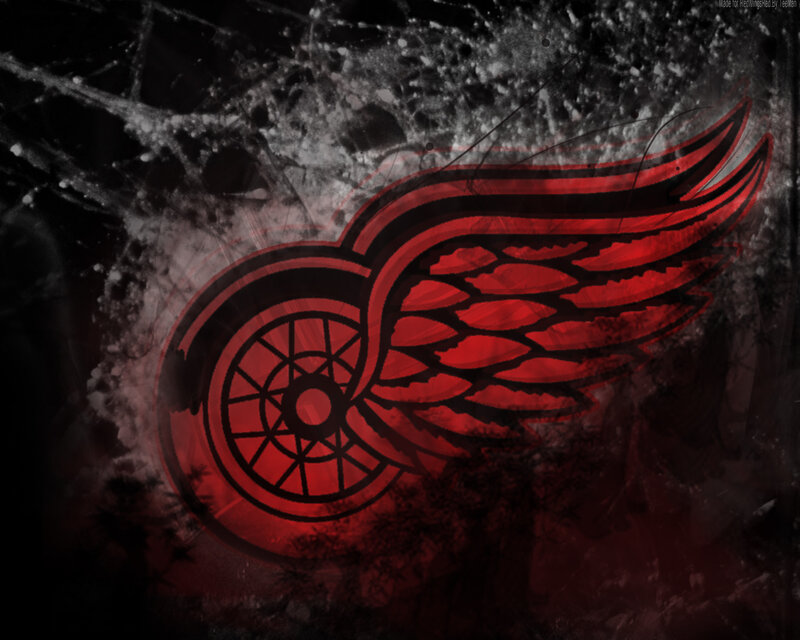 Detroit Red Wings logo wallpaper