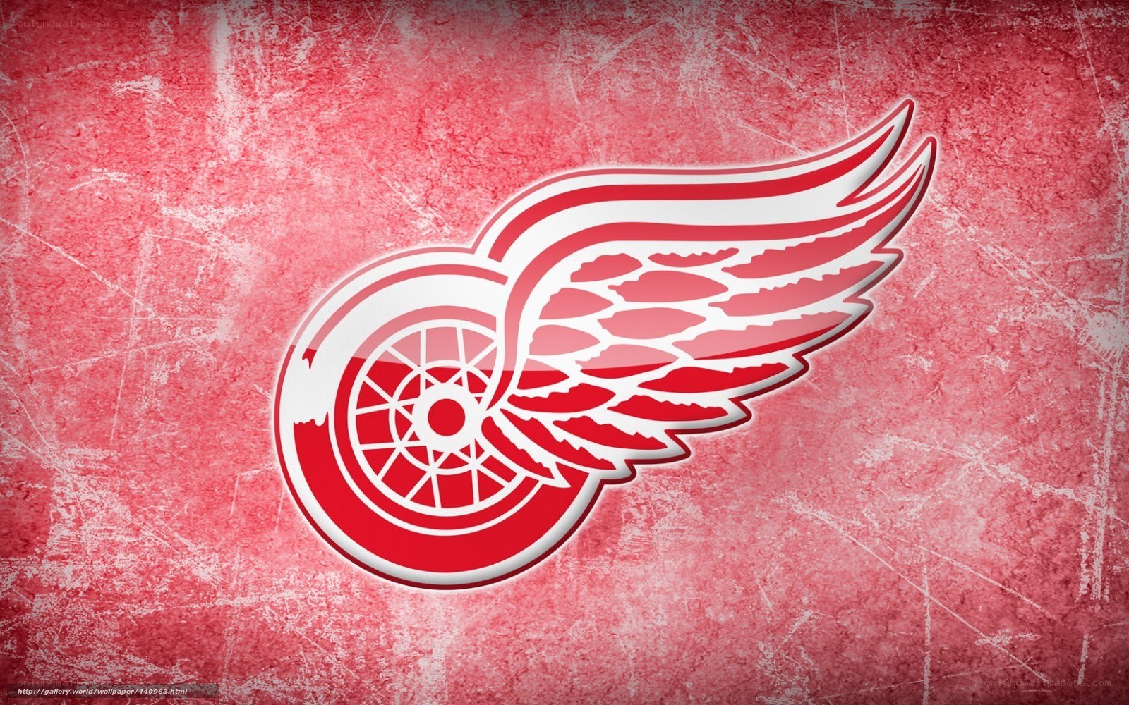 Detroit Red Wings logo wallpaper