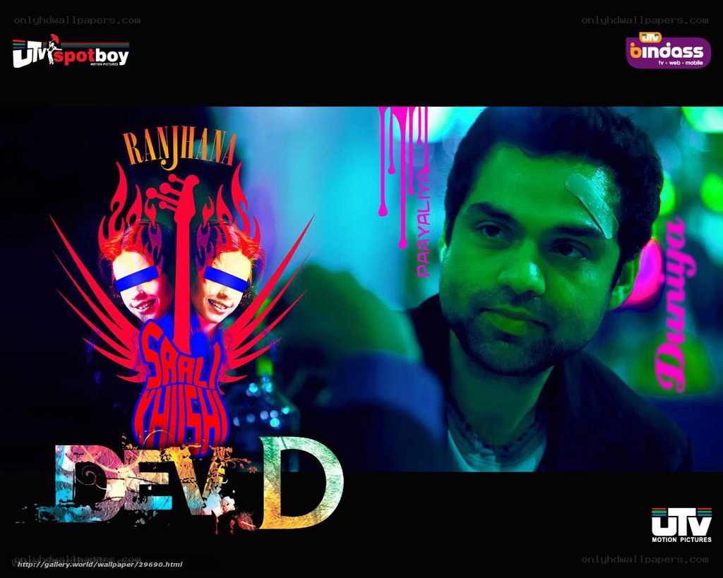 Dev D movie poster