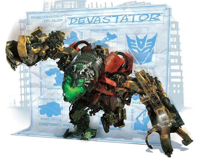 Devastator robot from Transformers