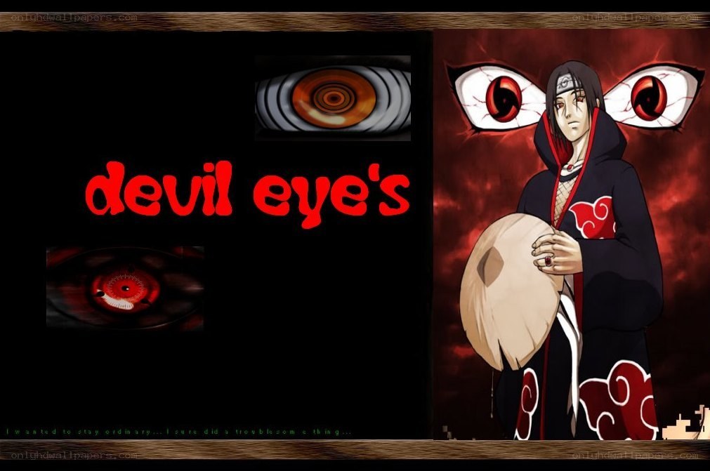 devil eyes anime art