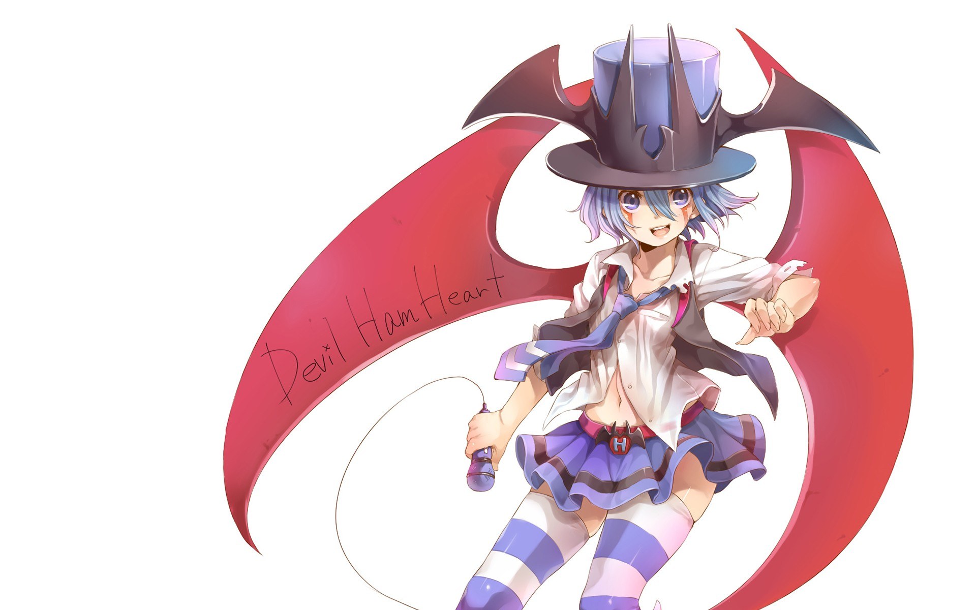 Devil Ham Heart character art