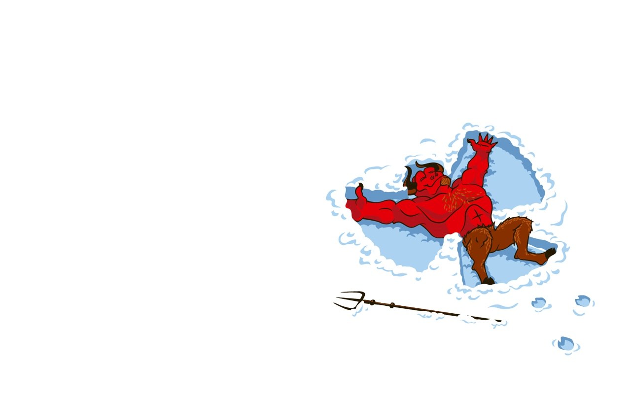 Devil in the snow