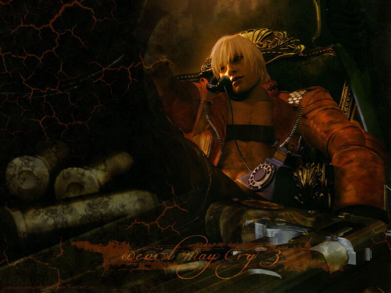 Devil May Cry 3 character art