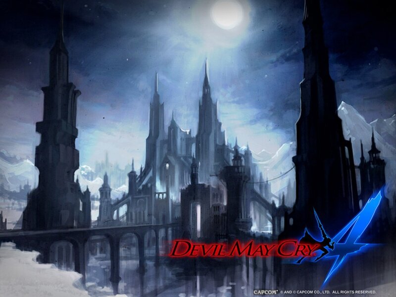 Devil May Cry 4 castle artwork