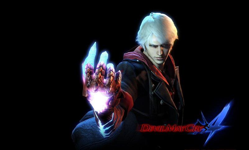 Devil May Cry 4 character art