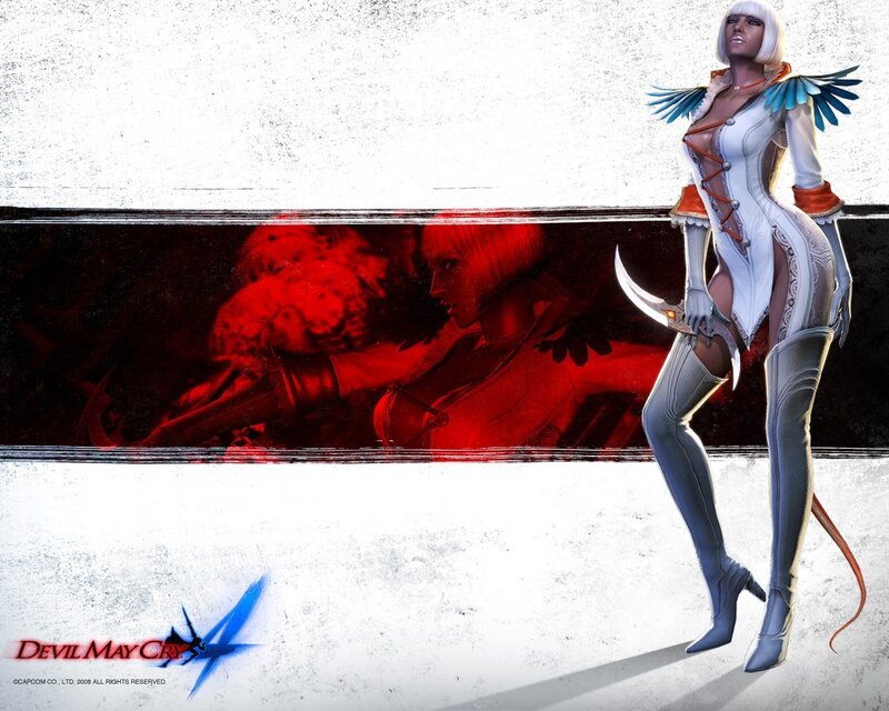 Devil May Cry 4 character art