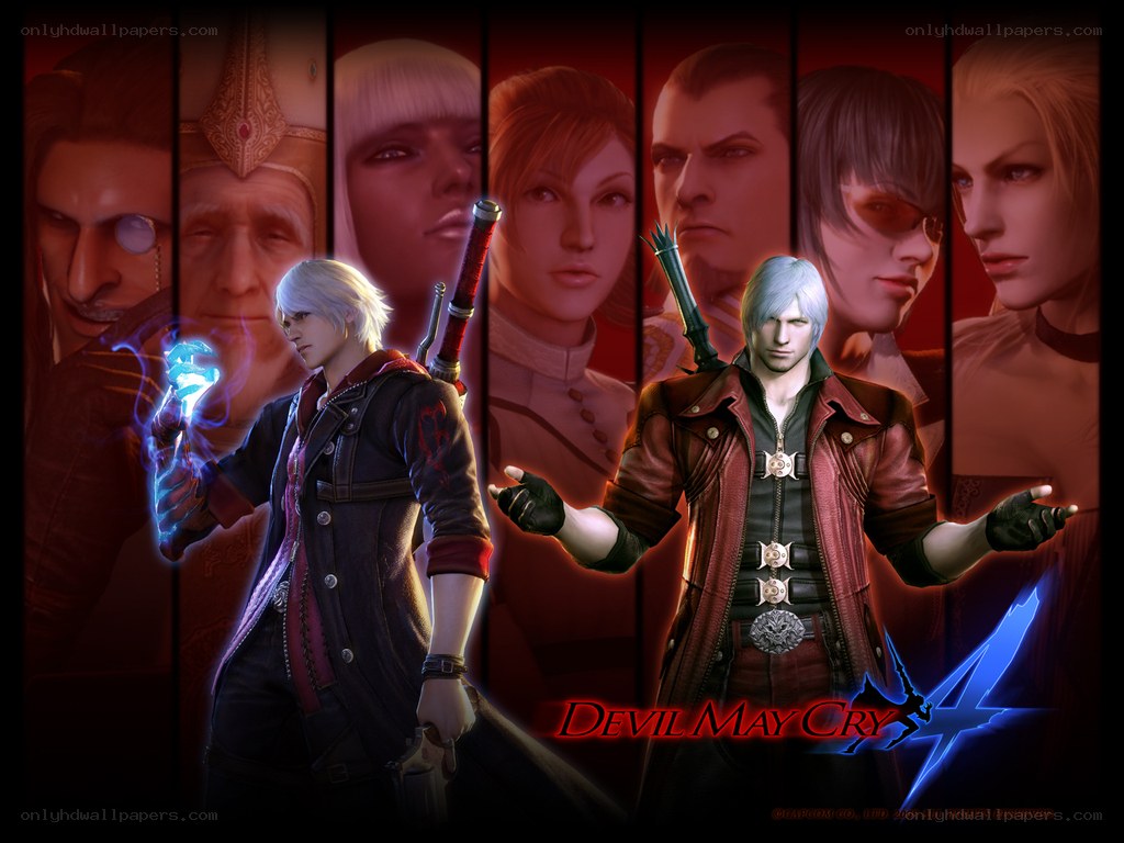Devil May Cry 4 promotional art