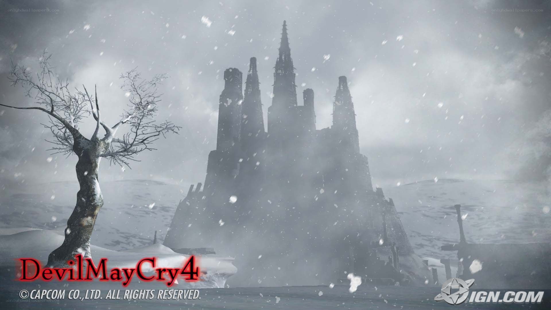 Devil May Cry 4 title screen