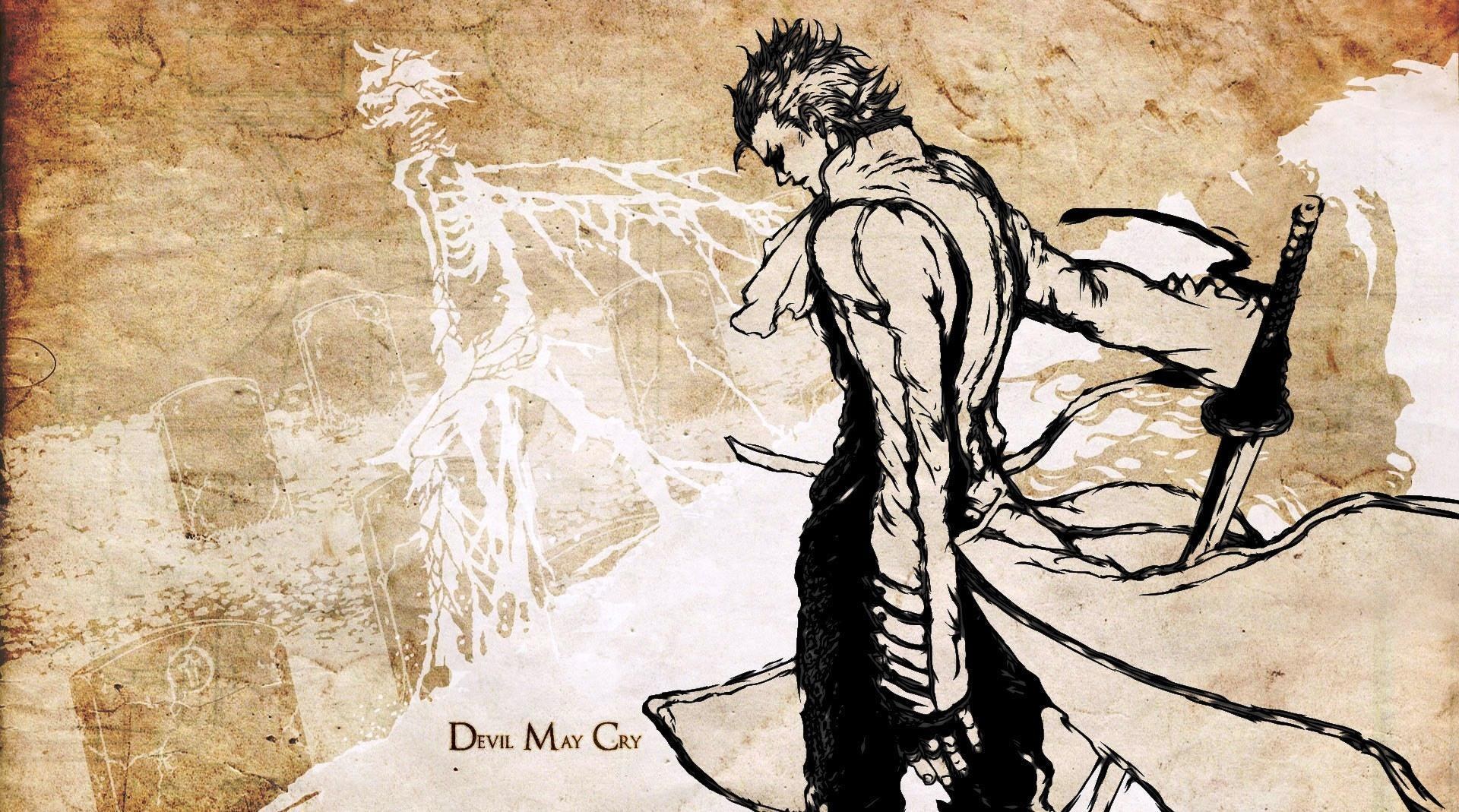 Devil May Cry character art