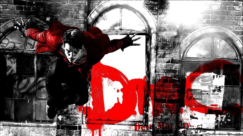 Devil May Cry character in action