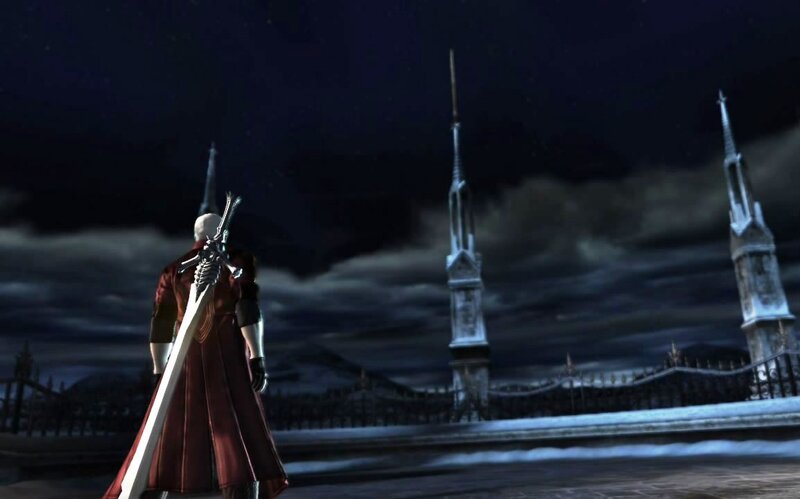 Devil May Cry character in red coat