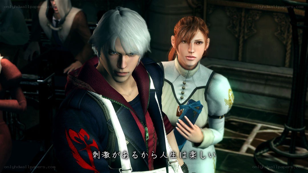 Devil May Cry characters in a scene