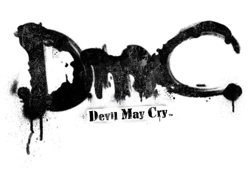 Devil May Cry Logo — Black, Dark