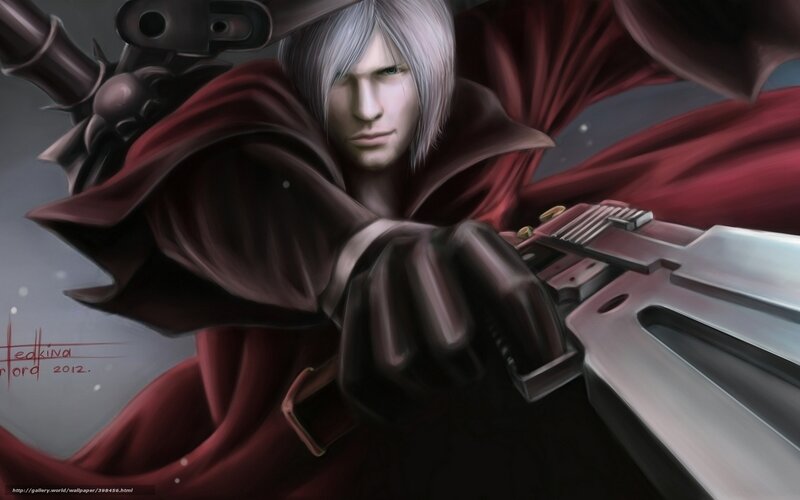 Devil May Cry protagonist art