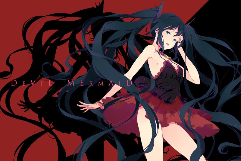 Devil Mermaid anime art