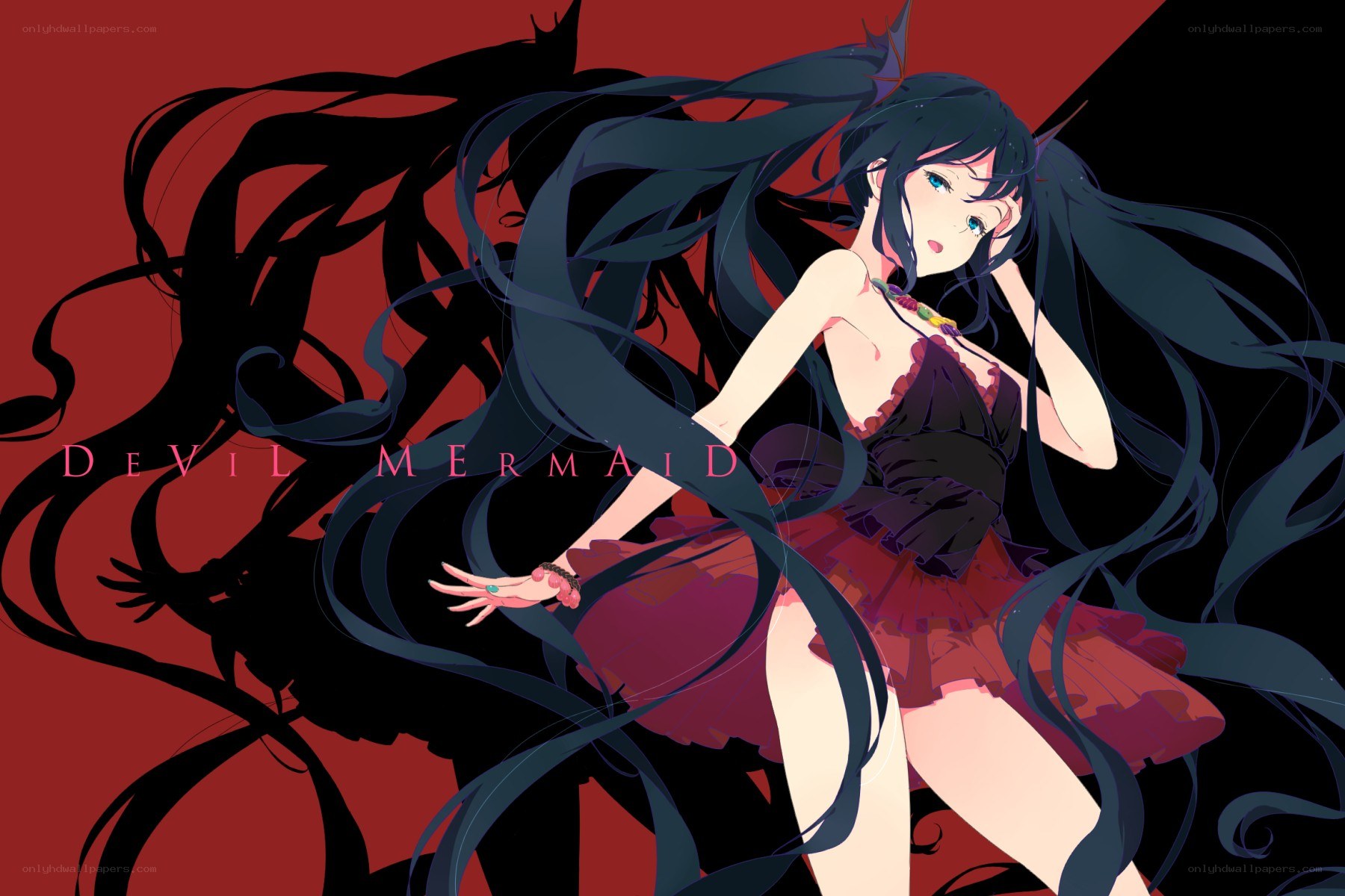 Devil Mermaid anime art