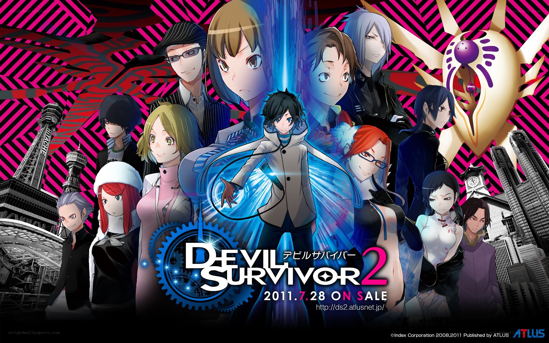 Devil Survivor 2 promotional art
