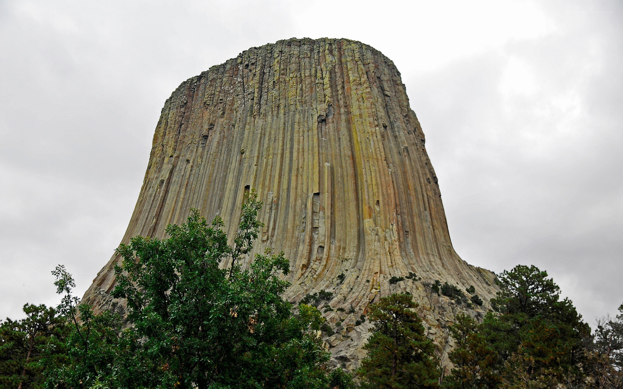 Devils Tower rock formation